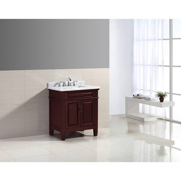 Shop Ove Decors Blaine 30 In Chocolate Single Sink Vanity With