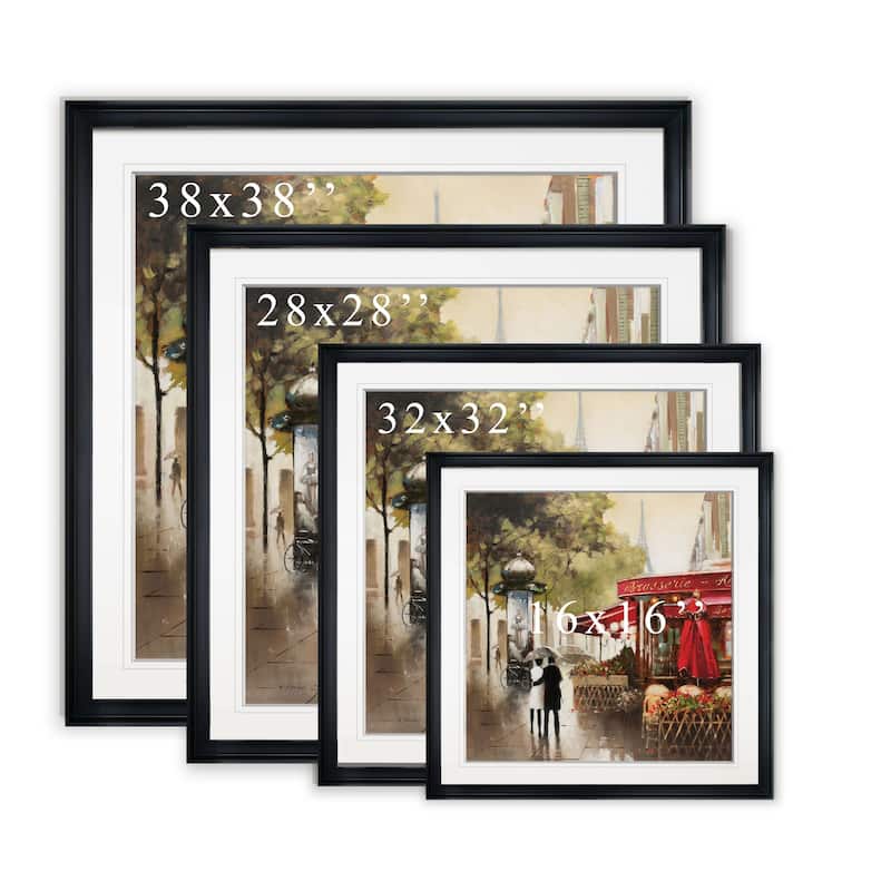 Paris In The Rain -Framed Giclee Print