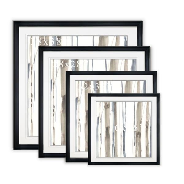 Duo Tone Trees I Framed Giclee Print Overstock 24249928