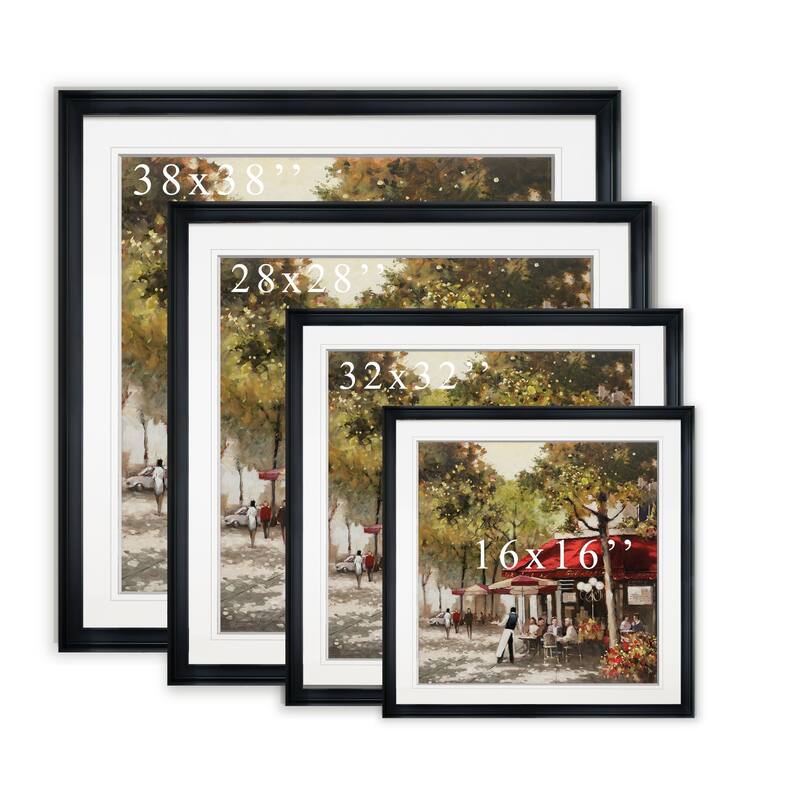Paris Al Fresco -Framed Giclee Print