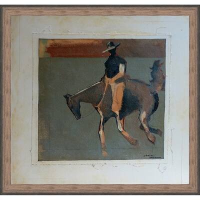 Jumping Jacks Framed Canvas Wall Art