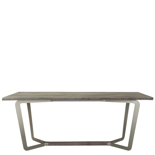 Waverly Dining Table - sandblasted gray - 76.00"w x 39.25"d x 30.00"h