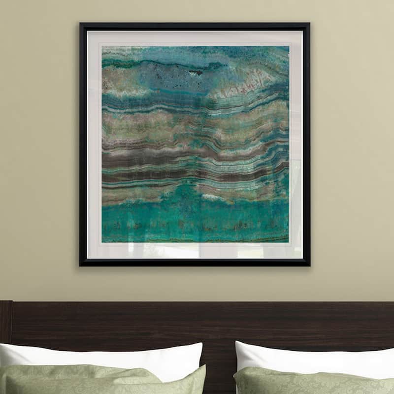 Azure I -Framed Giclee Print