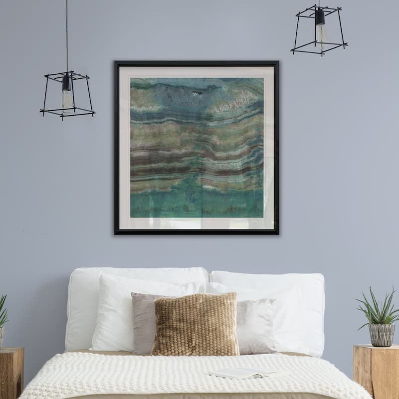 Azure I -Framed Giclee Print