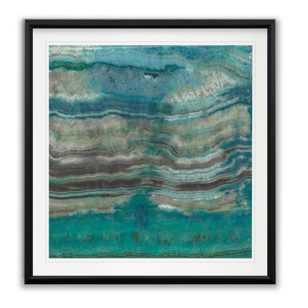 Azure I -Framed Giclee Print