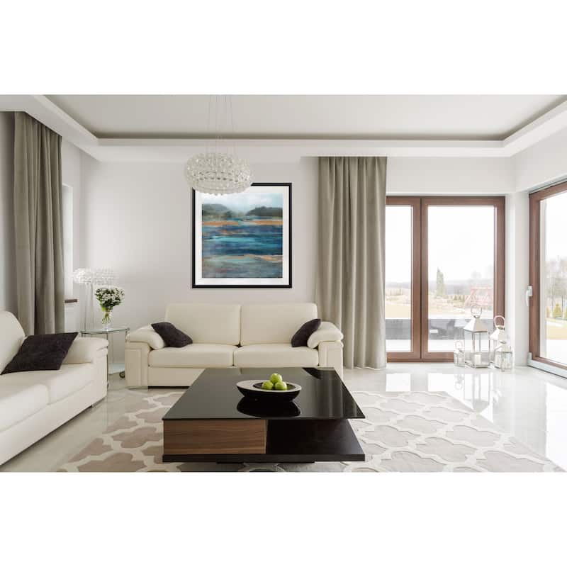 Azure I -Framed Giclee Print