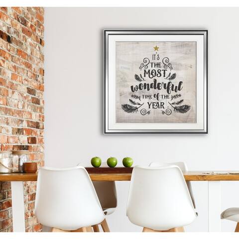 Most Wonderful Time -Framed Giclee Print