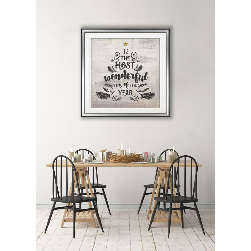 Most Wonderful Time -Framed Giclee Print