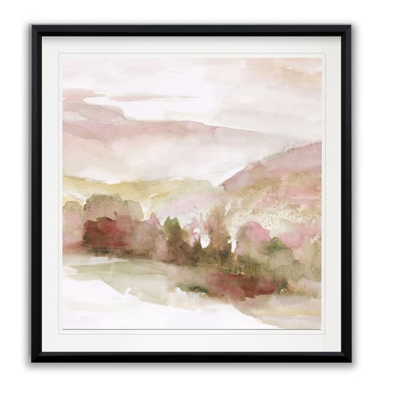 Windscape II -Framed Giclee Print - 22X22