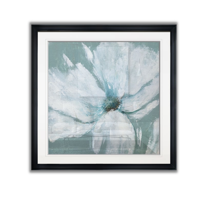 Frozen Floral III -Framed Giclee Print
