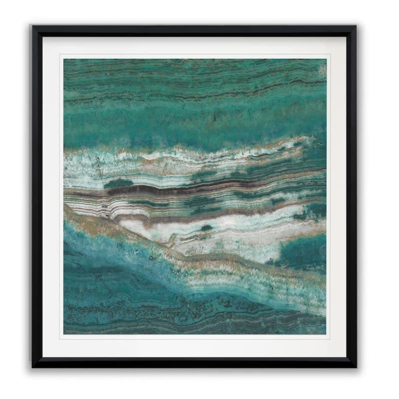 Azure II -Framed Giclee Print - 30X30