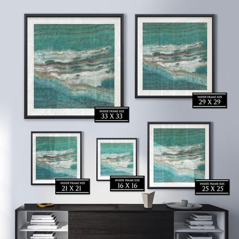 Azure II -Framed Giclee Print