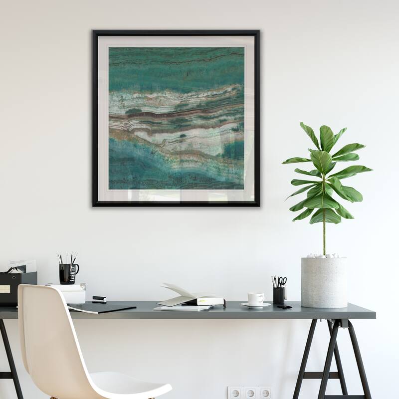 Azure II -Framed Giclee Print