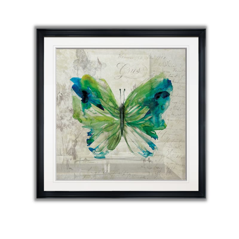 Azure II -Framed Giclee Print