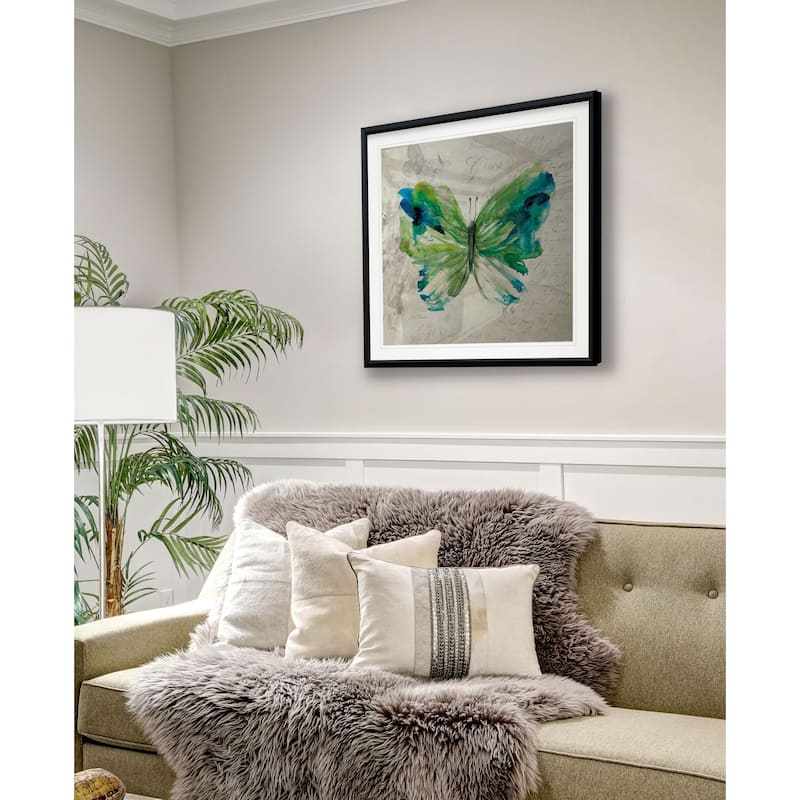Azure II -Framed Giclee Print