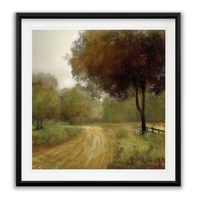 Country Road -Framed Giclee Print