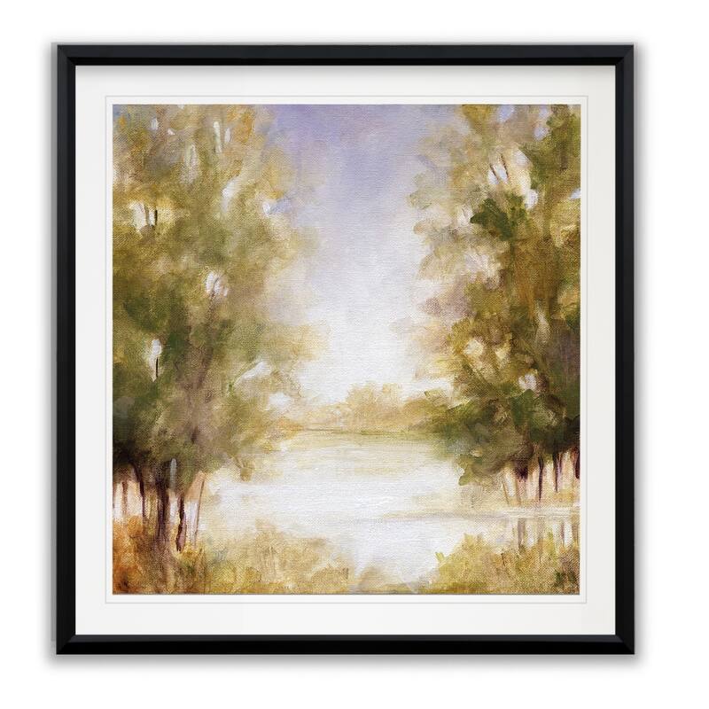 Gentle Groves II -Framed Giclee Print - 22X22