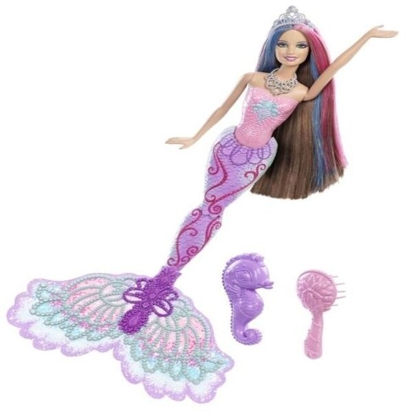 barbie colour change mermaid doll