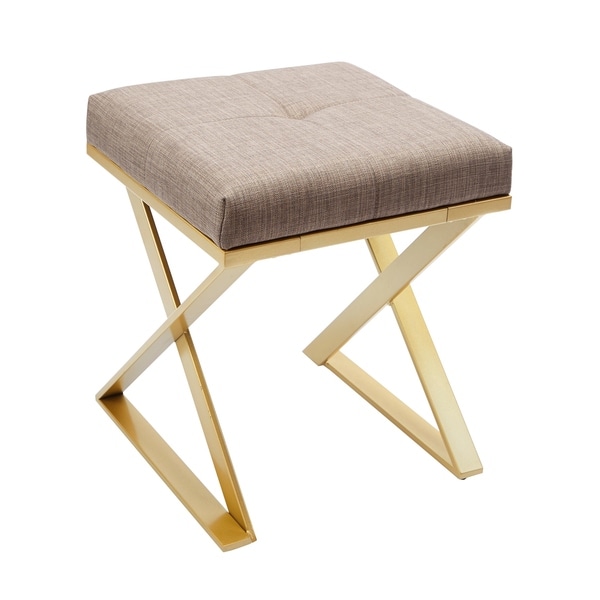 x base vanity stool