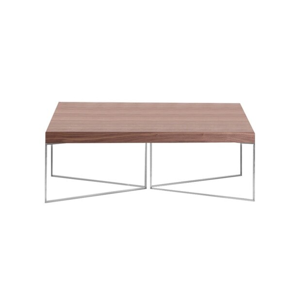 light walnut coffee table