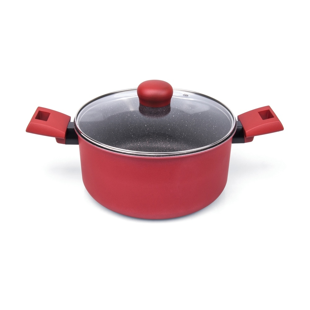 KUKMARA 4.2Qt Granit Ultra Aluminum Marble Non-Stick Dutch Oven w