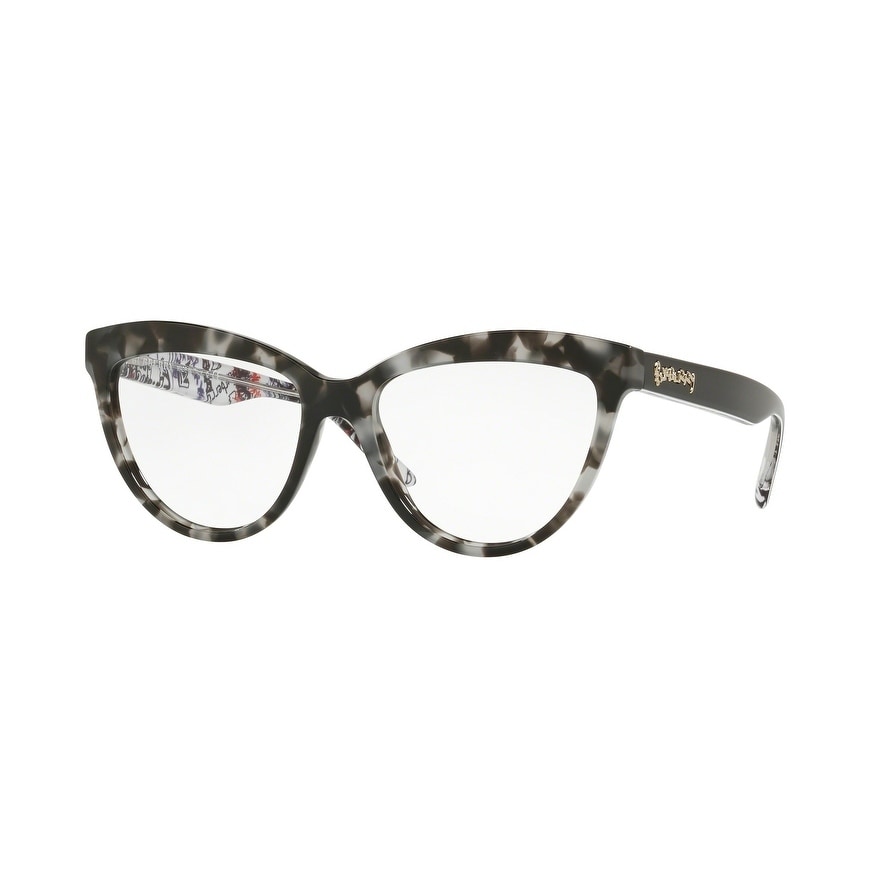 GREY HAVANA Frame Demo Lens Eyeglasses 