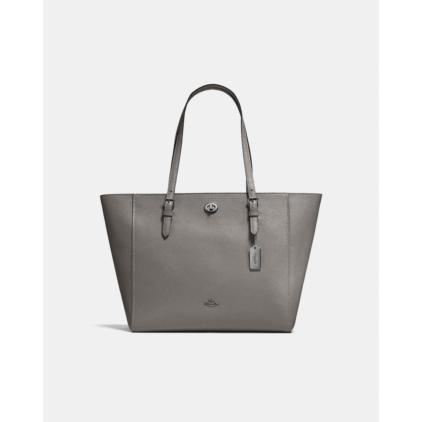 coach gray tote