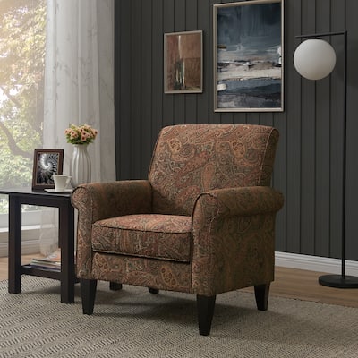 Copper Grove Herve Paisley Arm Chair