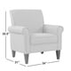 preview thumbnail 13 of 11, Copper Grove Herve Brick Red Velvet Traditional Arm Chair