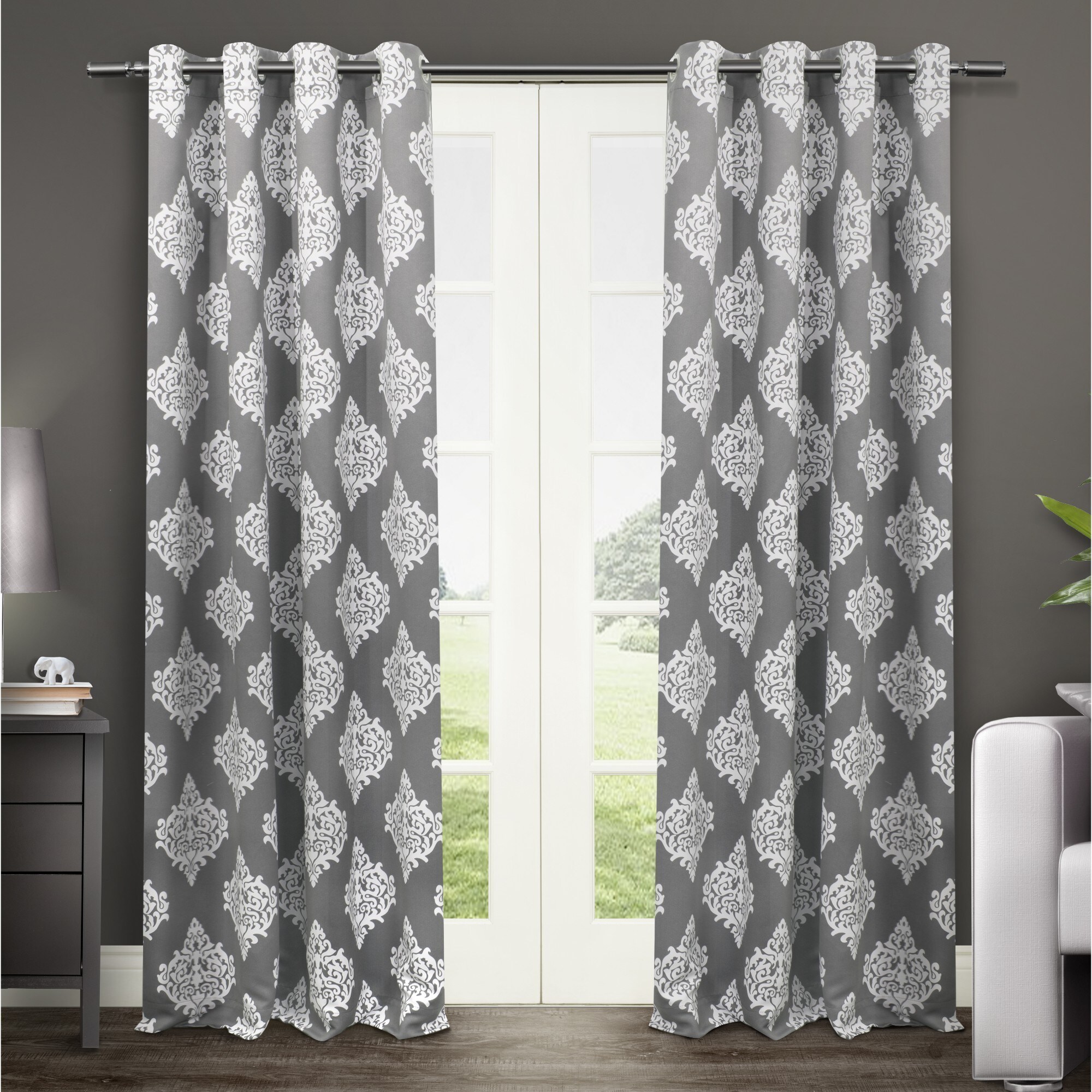 Shop Oliver James Feke Medallion Pattern Blackout Curtain Panel