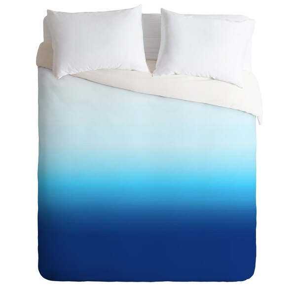 Deny Designs Under The Sea Ombre Duvet Cover -Twin XL