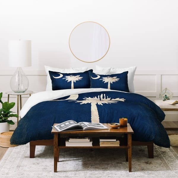 Rustic South Carolina State Flag Duvet Cover Twin Xl On Sale Overstock 24258011