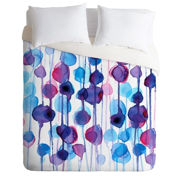 watercolor duvet cover set