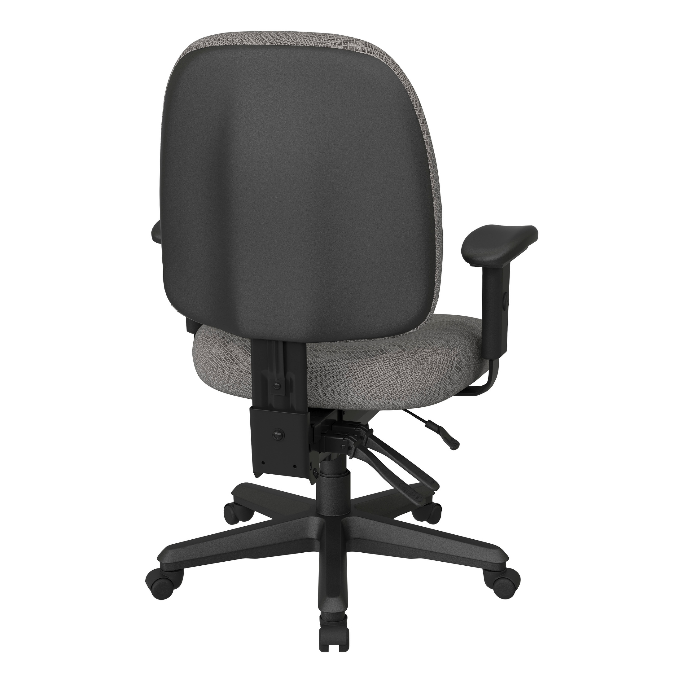 Office Star Work Smart Dual-Function Fabric Mid-Back Task Chair