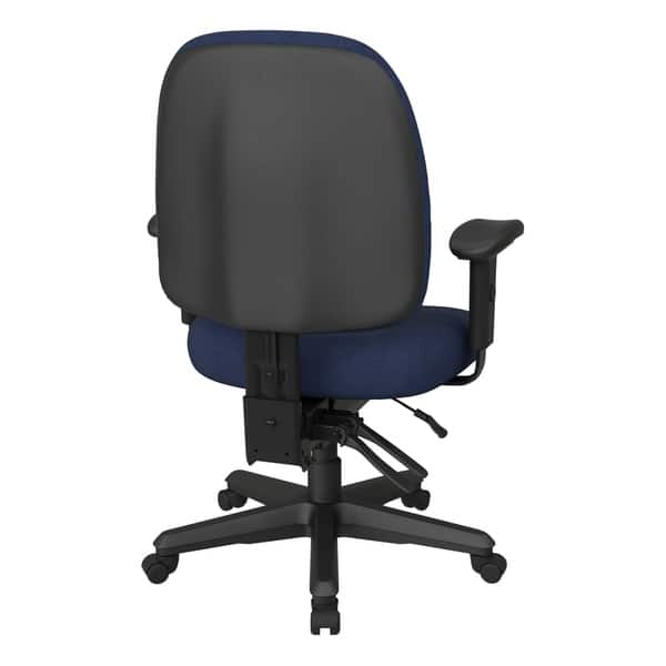 La-Z-Boy Sutherland Office Chair with Padded Arms, Jet Black