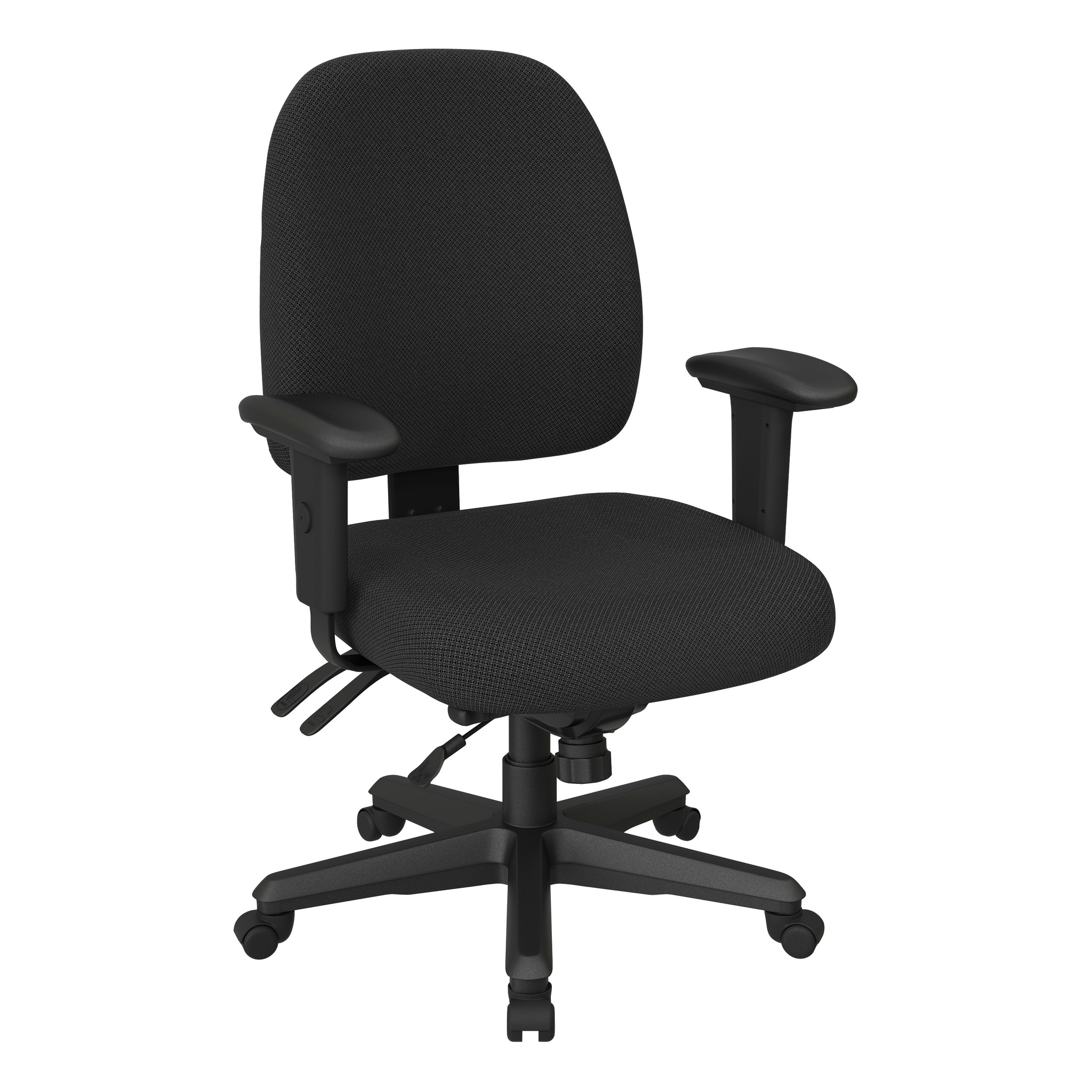 Low Back Office Chair - Black - Work Smart by Office Star Products