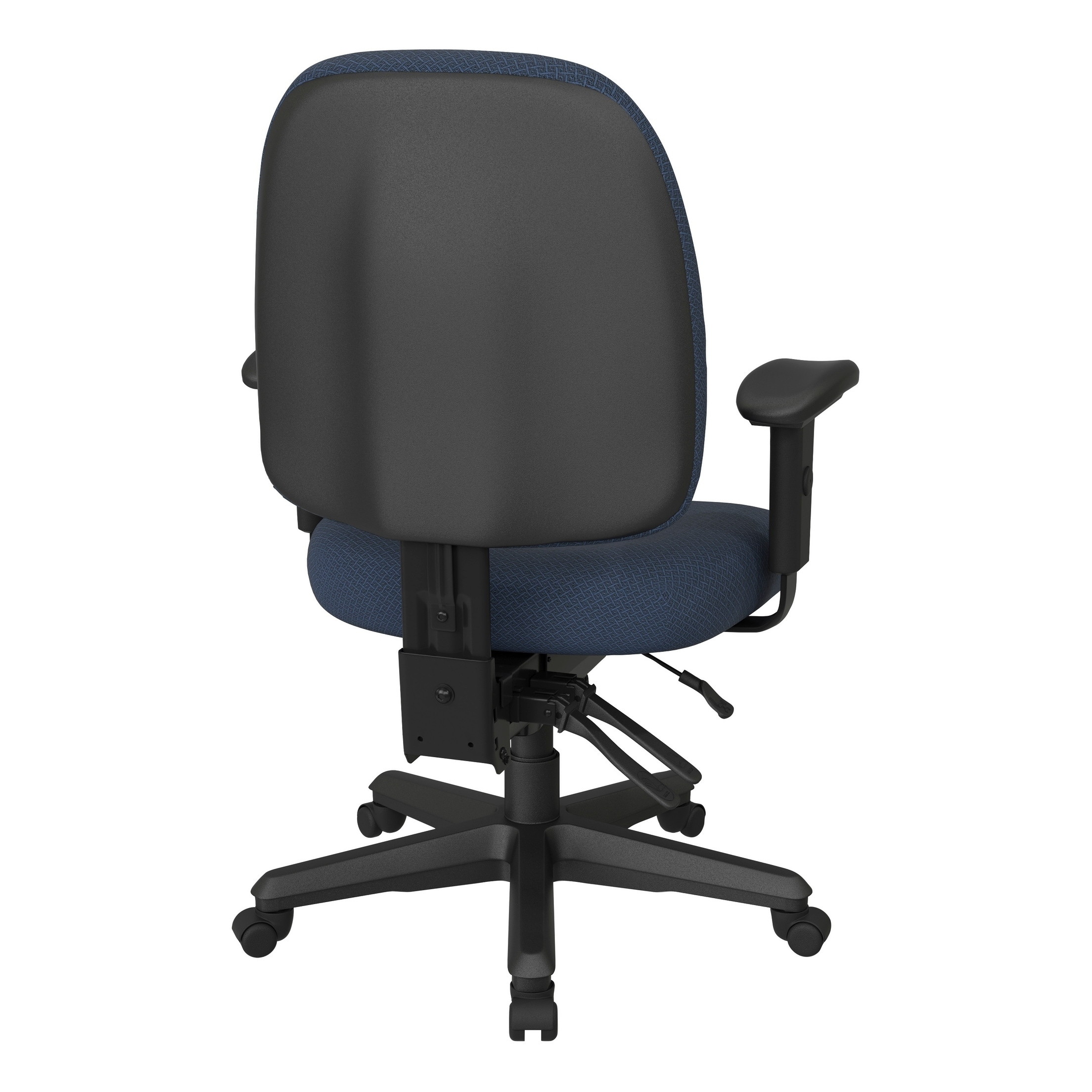 Work Smart Upholstered Office Chair with Adjustable Arms [SC66] – Office  Chairs Unlimited – Free Shipping!