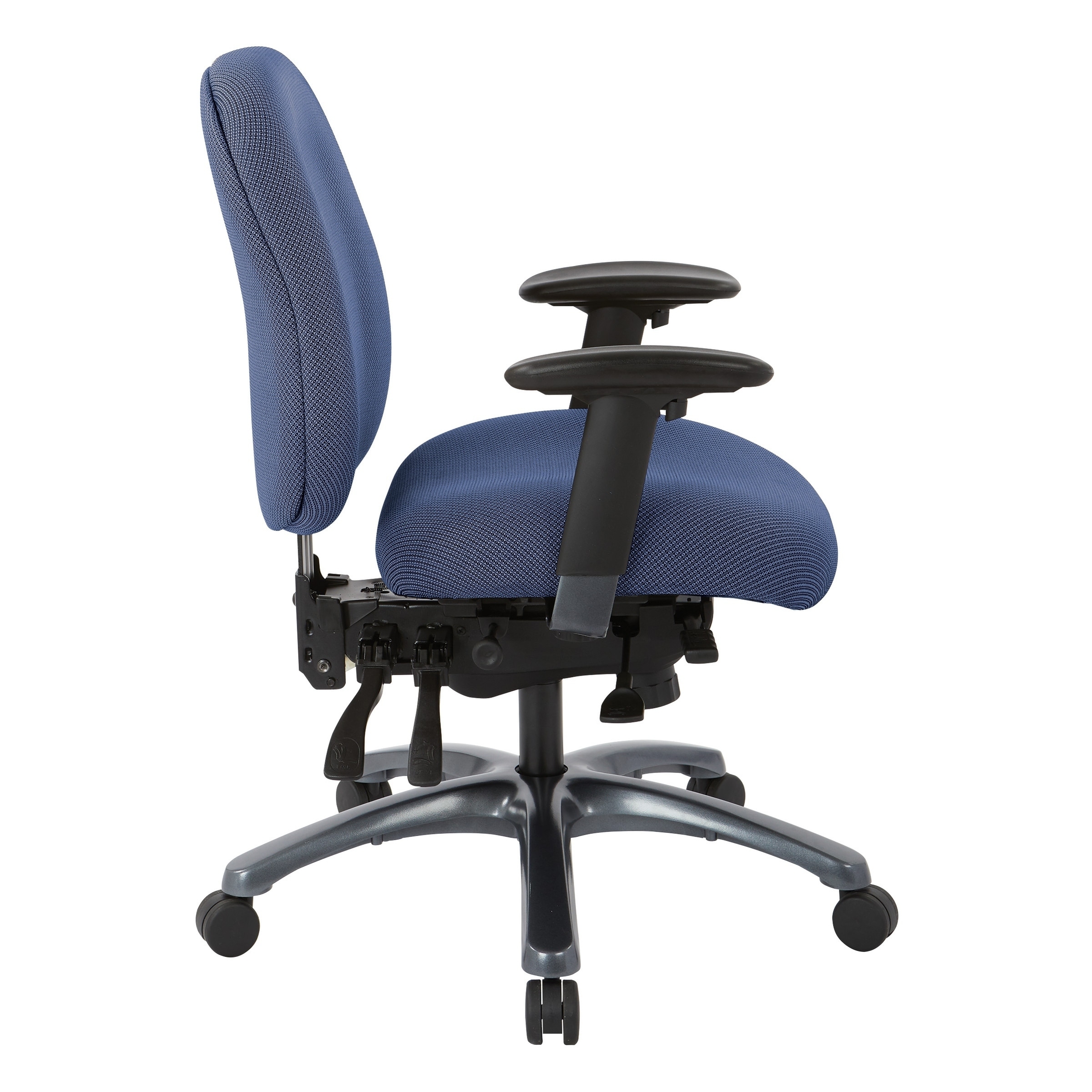 Mid-Back Multifunction Ergonomic Task Office Chair with Pillow Top  Cushioning - On Sale - Bed Bath & Beyond - 22751659