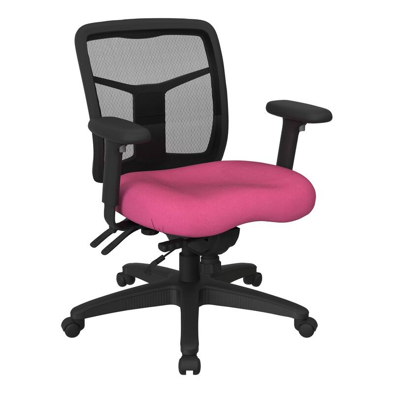 Mid Back Office Chair - fun colors pink