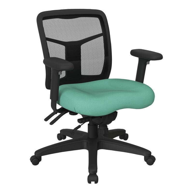 Mid Back Office Chair - fun colors jade