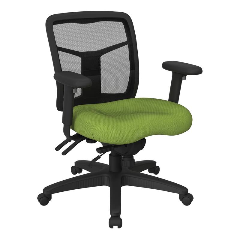 Mid Back Office Chair - fun colors green