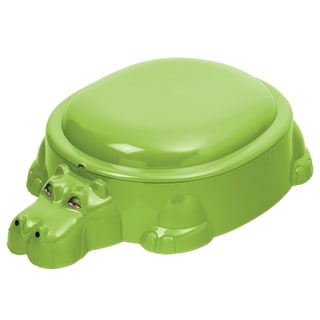 Large Hippo Pool/Sandpit with Lid Green - Bed Bath & Beyond - 24258771