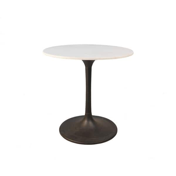Givseppe 30 Inch Round Marble Top Dining Table Free Givseppe 30 Inch Round Marble Top Dining Table Free