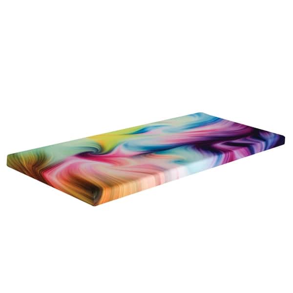 Groove Twin Size Tie Dye Roll Up Memory Foam Guest Bed Tie Dye Roll Up Memory Foam Guest Bed