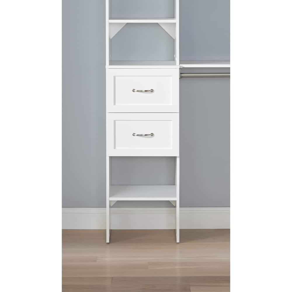 Shop Closetmaid Suitesymphony 16 In Closet Organizer With Shelves