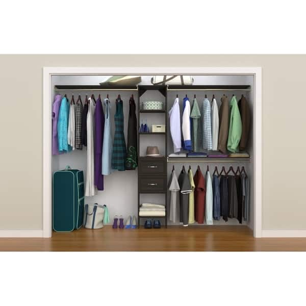 Shop Closetmaid Suitesymphony 16 In Closet Organizer With Shelves