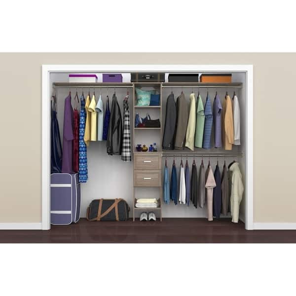 Shop Closetmaid Suitesymphony 16 In Closet Organizer With Shelves