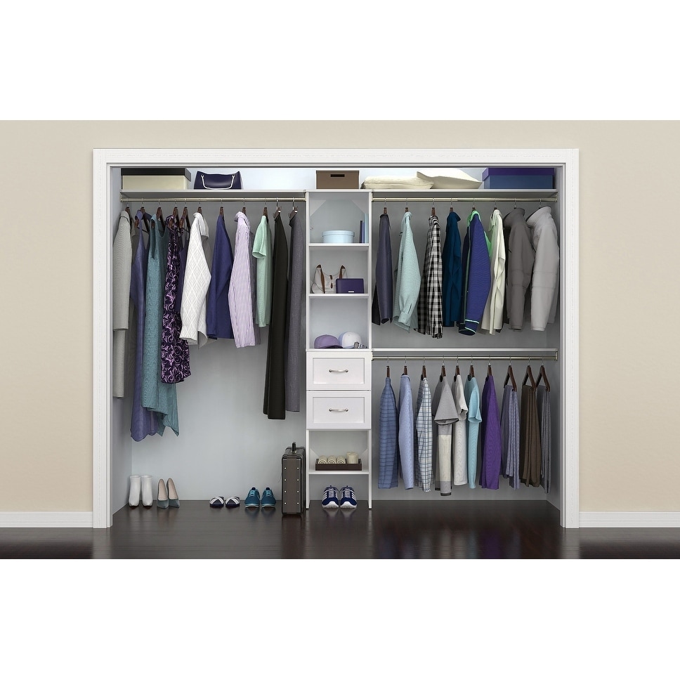 Shop Closetmaid Suitesymphony 16 In Closet Organizer With Shelves