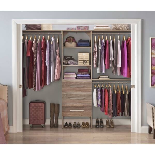 Shop Closetmaid Suitesymphony Modern 25 In Closet Organizer With