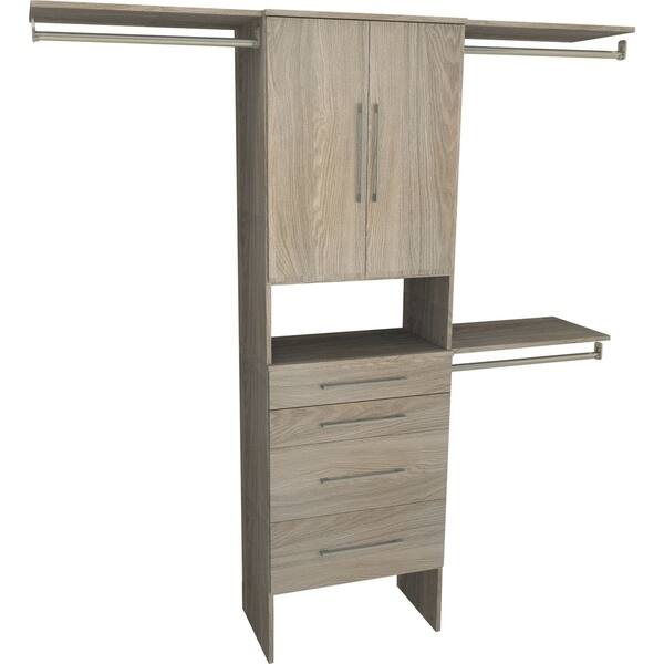 Shop Closetmaid Suitesymphony Modern 25 In Closet Organizer With